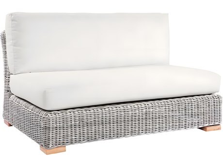 Kingsley Bate Tortola Wicker Cushion Modular Loveseat