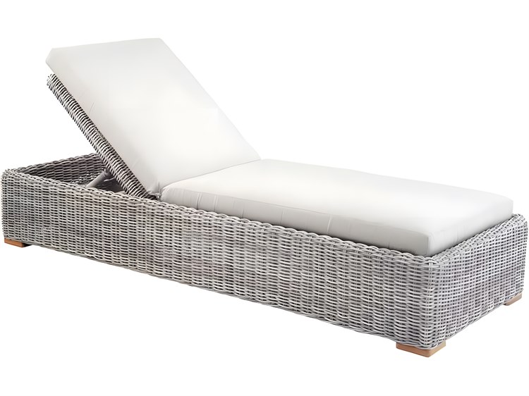 Kingsley Bate Special Order Tortola Wicker Cushion Chaise Lounge