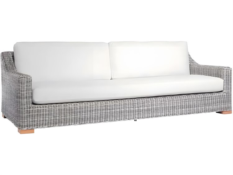 Kingsley Bate Special Order Tortola Wicker Cushion Sofa