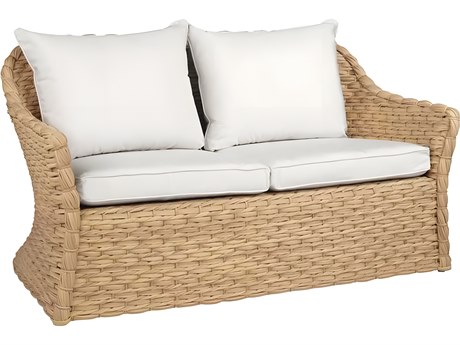 Kingsley Bate Vero Wicker Cushion Loveseat