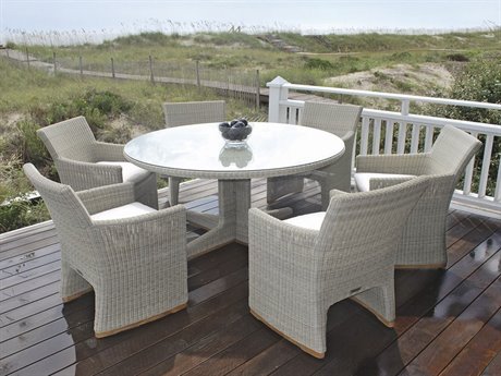 Kingsley Bate Westport Wicker Dining Set