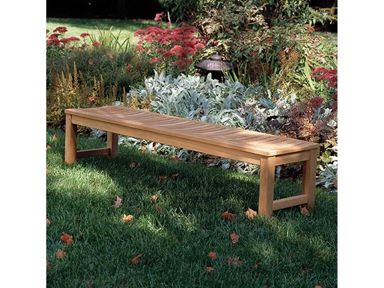 Kingsley Bate Waverley Teak Backless Bench 3
