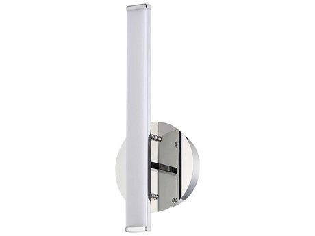 Kendal Strait-up Chrome LED Wall Sconce
