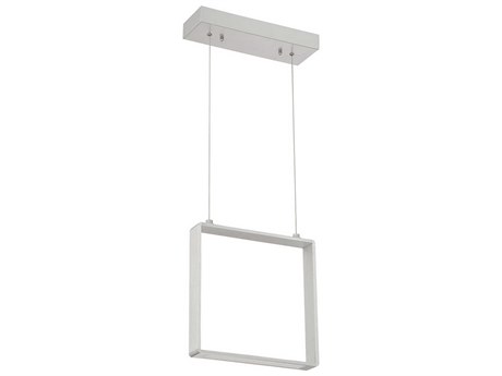 Kendal Quadron 1-Light Aluminum White LED Linear Pendant