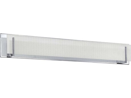 Kendal Aurora 7-Light Chrome Glass Vanity Light