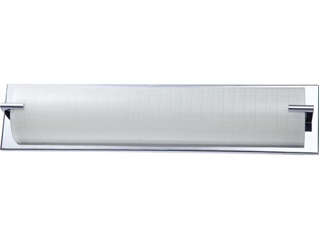 Kendal Paramount 4-Light Chrome Glass Vanity Light