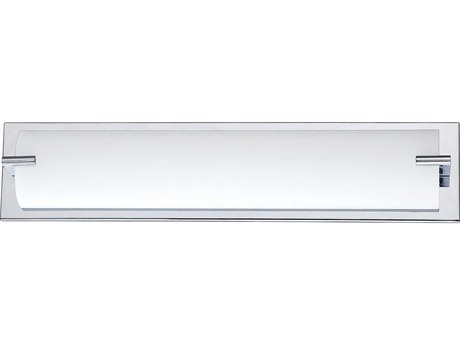 Kendal Paramount 4-Light Chrome Glass Vanity Light