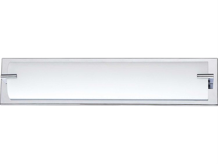 Kendal Paramount 4-Light Chrome Glass Vanity Light