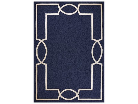 KAS Libby Langdon Hamptons Bordered Area Rug