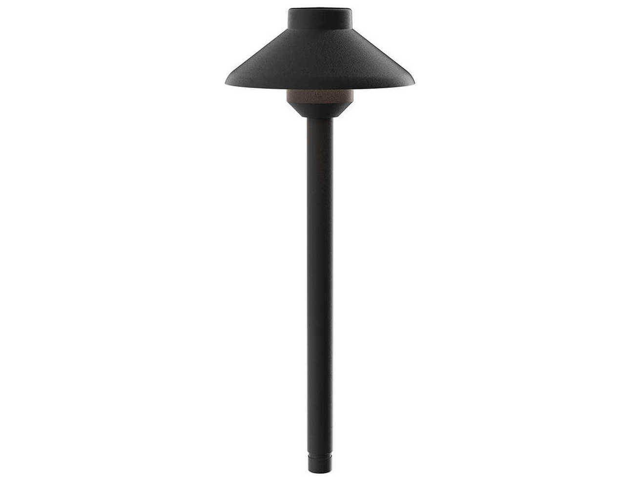 Kichler Lighting Landscape LED Black Textured 1light Outdoor Path