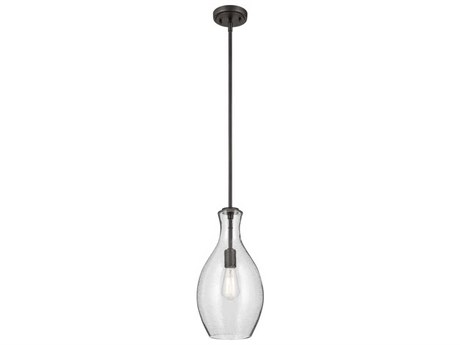 Kichler Everly 1-Light Olde Bronze Bell Mini Pendant
