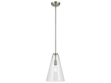 Kichler Everly 1-Light Brushed Nickel Mini Pendant