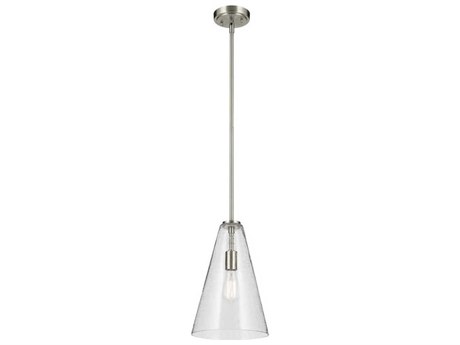 Kichler Everly 1-Light Brushed Nickel Mini Pendant