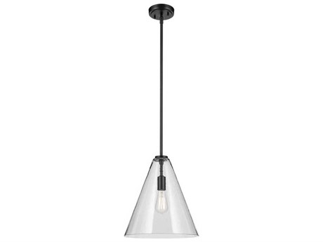 Kichler Everly 1-Light Black Pendant