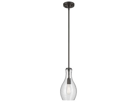 Kichler Everly 1-Light Olde Bronze Bell Mini Pendant