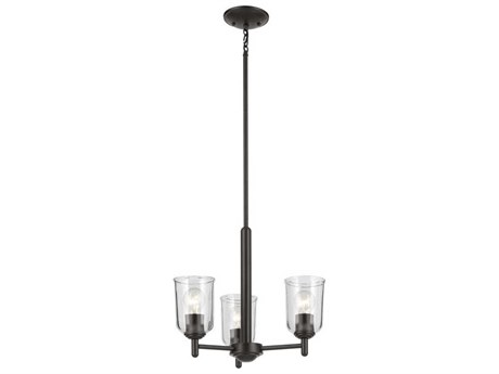 Kichler Shailene 3-Light Olde Bronze Bell Chandelier