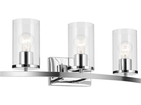 Kichler Crosby 3-Light Chrome Vanity Light