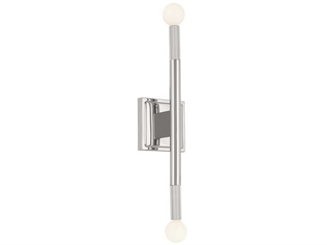 Kichler Odensa 2-Light Polished Nickel Wall Sconce