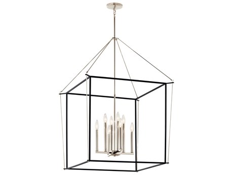 Kichler Eisley 8-Light Polished Nickel Pendant