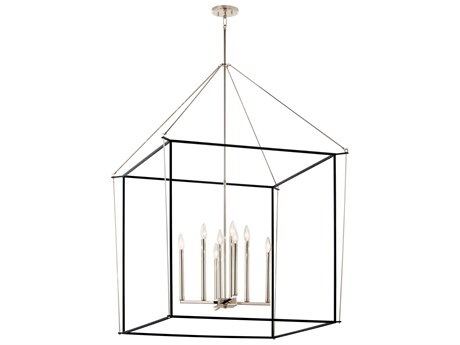 Kichler Eisley 8-Light Polished Nickel Pendant