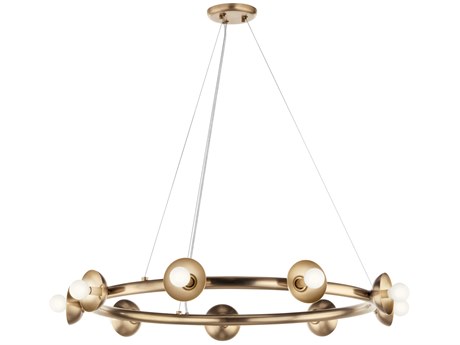 Kichler Palta 9-Light Champagne Bronze Chandelier
