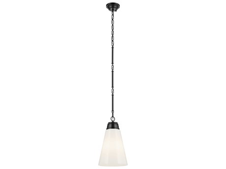 Kichler Marsailli 1-Light Black Mini Pendant