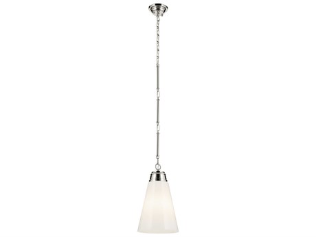 Kichler Marsailli 1-Light Polished Nickel Mini Pendant