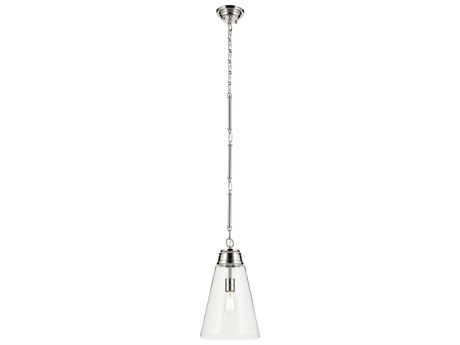 Kichler Marsailli 1-Light Polished Nickel Mini Pendant