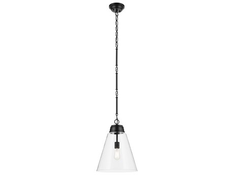 Kichler Marsailli 1-Light Black Pendant