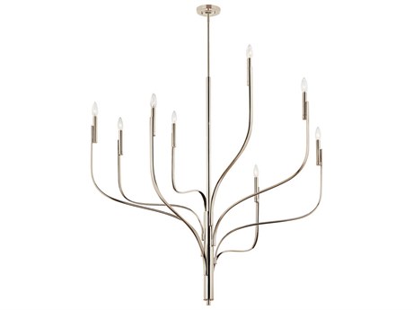 Kichler Livadia 8-Light Polished Nickel Chandelier