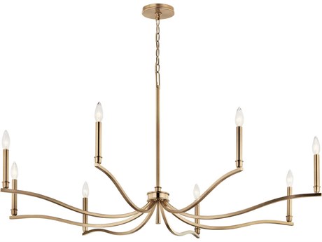 Kichler Malene 8-Light Champagne Bronze Chandelier