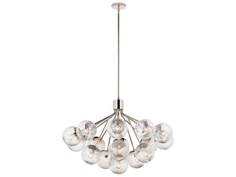 Kichler Silvarious 16-Light Polished Nickel Chandelier