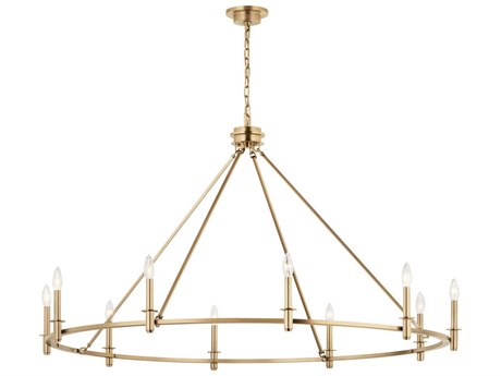 Kichler Carrick 10-Light Champagne Bronze Chandelier