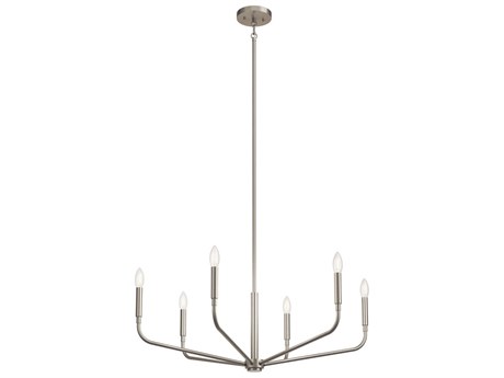 Kichler Madden 6-Light Brushed Nickel Chandelier