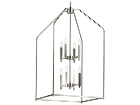 Kichler Madden 8-Light Brushed Nickel Tiered Pendant