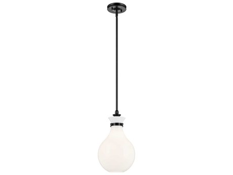 Kichler Laria 1-Light Black Mini Pendant