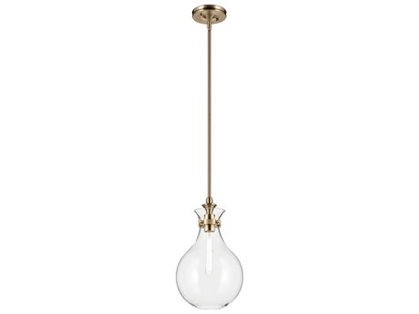 Kichler Laria 1-Light Champagne Bronze Mini Pendant