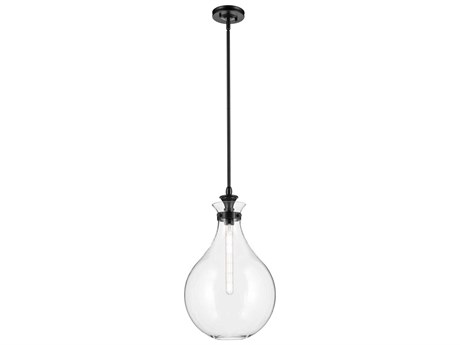 Kichler Laria 1-Light Black Pendant