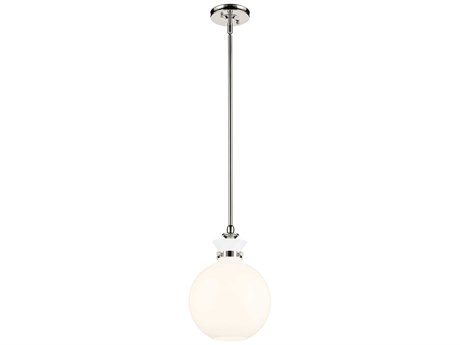 Kichler Laria 1-Light Polished Nickel Globe Mini Pendant