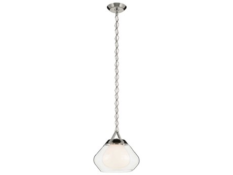 Kichler Nella 1-Light Polished Nickel Mini Pendant