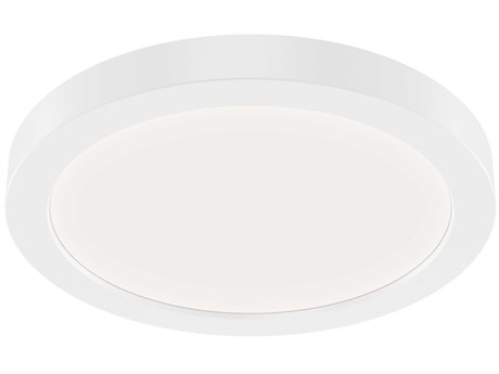 Kichler Ara White Round Flush Mount