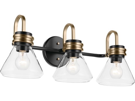 Kichler Farum 3-Light Black Vanity Light