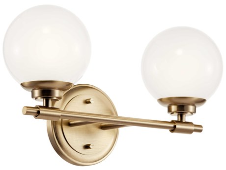Kichler Benno 2-Light Champagne Bronze Vanity Light