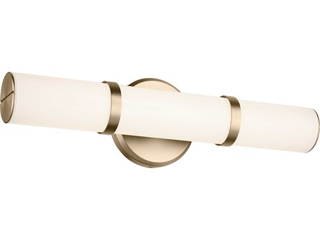 Kichler Rosh 1-Light Champagne Bronze Vanity Light