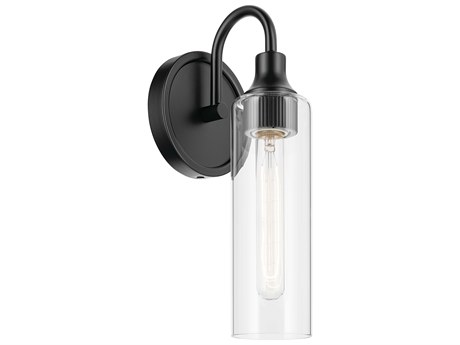 Kichler Kavi 1-Light Black Wall Sconce