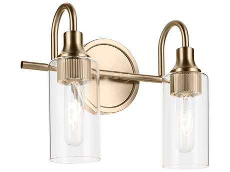Kichler Kavi 2-Light Champagne Bronze Vanity Light