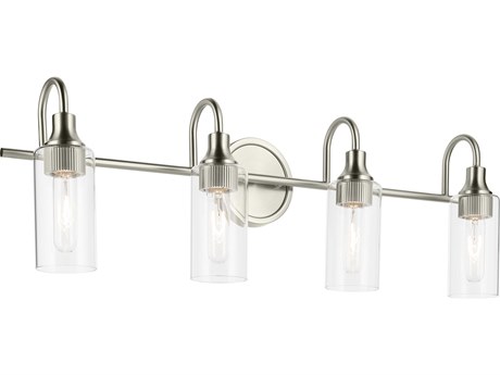Kichler Kavi 4-Light Brushed Nickel Vanity Light