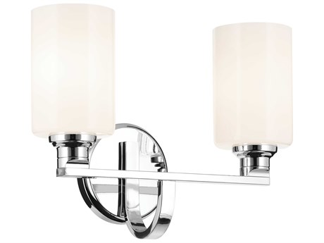 Kichler Gioe 2-Light Chrome Vanity Light