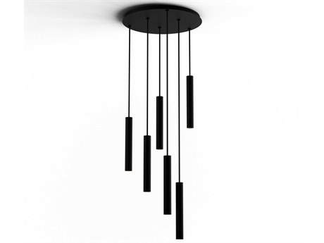 Koncept Combi Black Cylinder Pendant