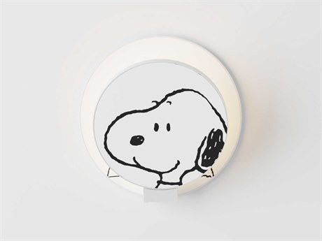 Koncept Gravy Matte White Wall Sconce